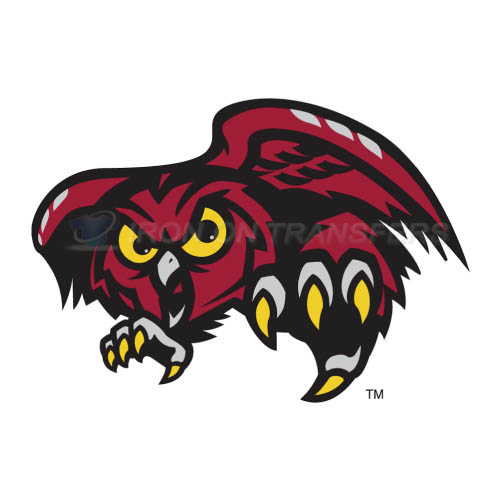 Temple Owls Logo T-shirts Iron On Transfers N6441 - Click Image to Close